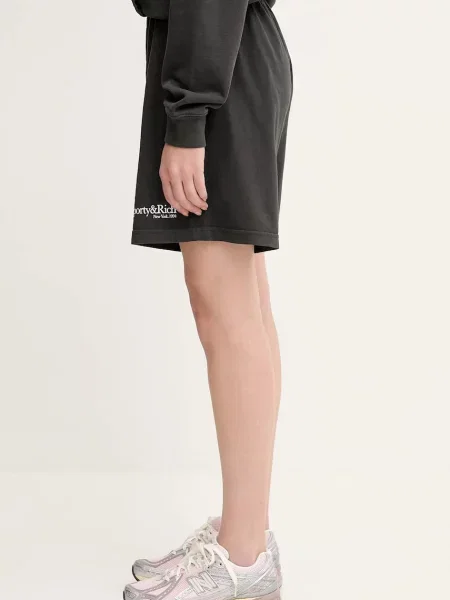 Krátké sportovní kraťasy Sporty & Rich s vysokým pasem šedé