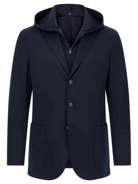 Boggi Milano Sweater majica Madison mornarsko plava