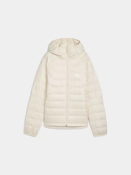 Пуховик PUMA Packlite Hooded Down Jacket комбінований верх білий