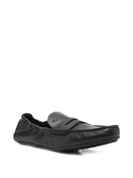 Pantofi loafer Lauren Ralph Lauren cu autograf negru