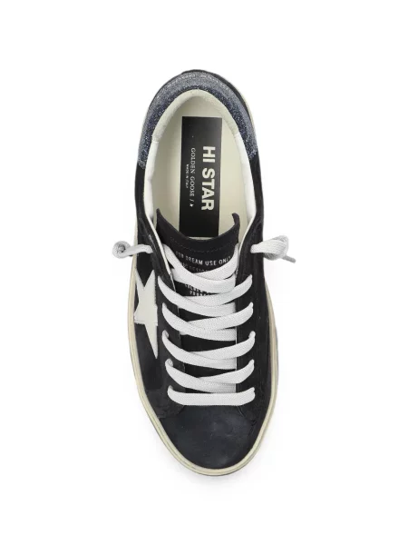Маратонки Golden Goose Hi Star черно