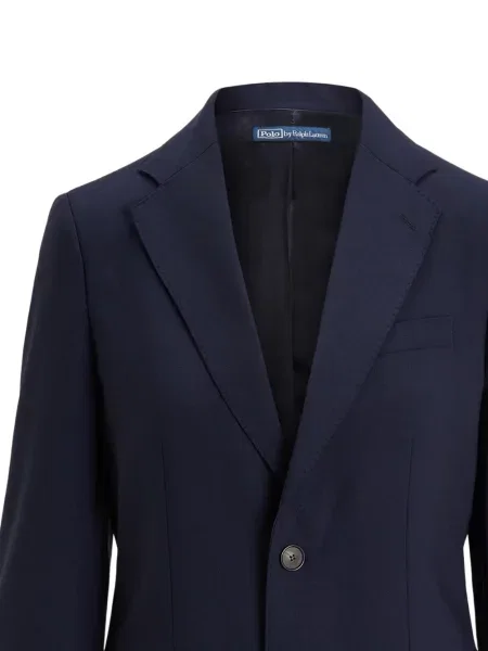 Дълго мрежеста тениска Polo Ralph Lauren с кръгло деколте зелено
