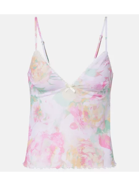 Top Bananhot cu model floral