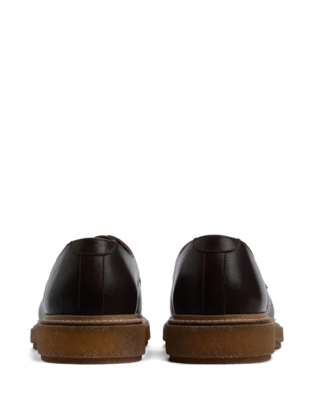 Pantofi derby Barbour din piele negru