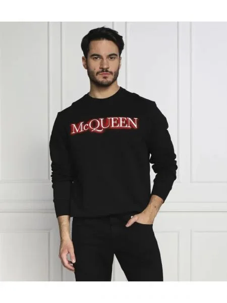 Alexander McQueen Hanorac negru