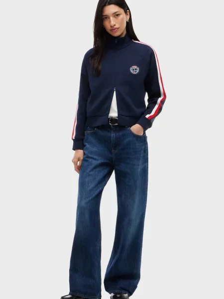 Светр Tommy Jeans для бігу синій