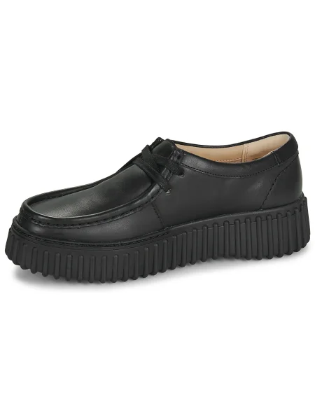 Félcipő Clarks fekete