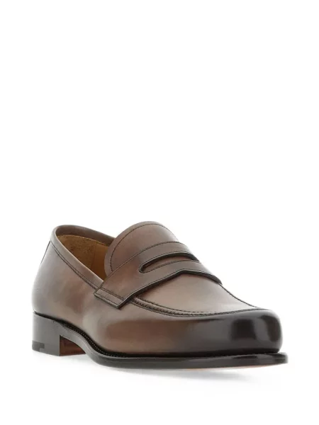 Pantofi loafer Duca Degli Abruzzi din piele maro