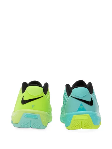 Majtki Nike z logo do biegania zielone