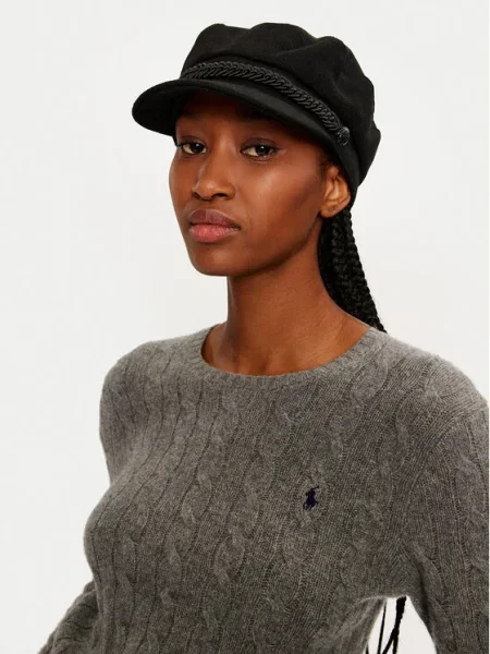 Căciulă Lauren Ralph Lauren de lână negru
