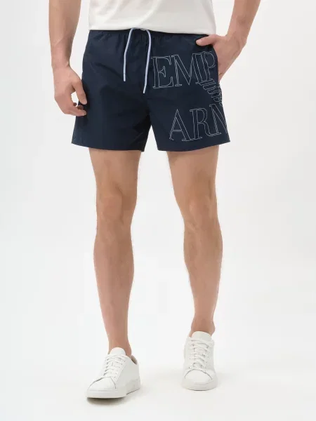 Шорти Emporio Armani сині