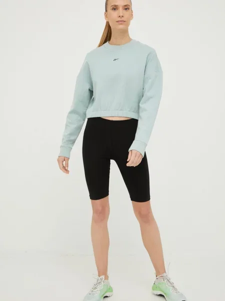 Μπλούζα Reebok πράσινο