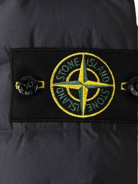 Geacă Stone Island cu strasuri albastru