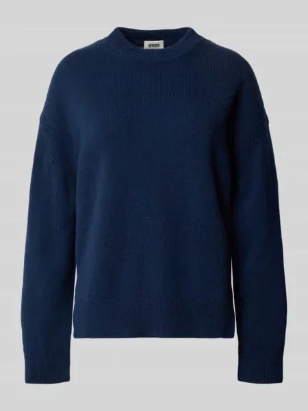Sweter z dzianiny o kroju oversized z prążkowanymi wykończeniami Drykorn