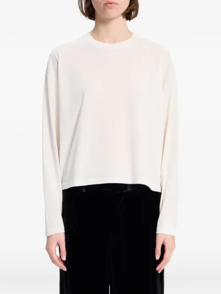 Lung tricou Ann Demeulemeester cu imagine