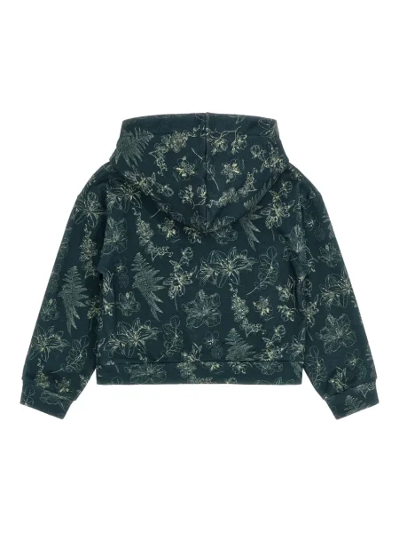 Bluza z kapturem dziecięca Roberto Cavalli niebieska