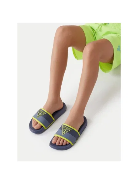 Klapki Guess granatowe