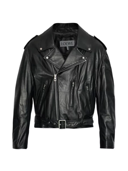 Geanta de piele Loewe negru