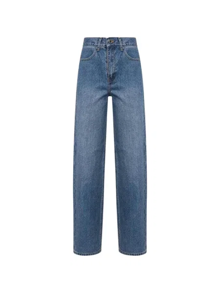 Blugi drepți Self-portrait albastru