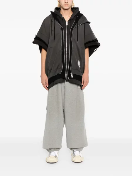 Pantaloni Maison Mihara Yasuhiro alergare gri