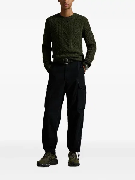 Ριγέ polo Polo Ralph Lauren με κουκούλα με αυτόγραφο λευκό