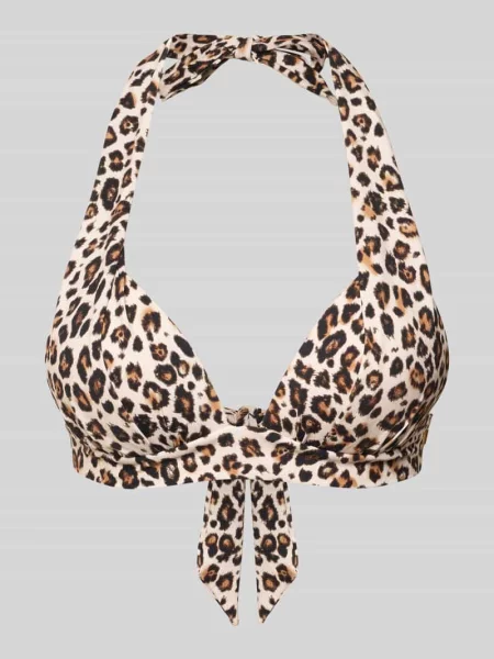 Bikini trójkątne z dekoltem w kształcie serca model ‘MAHO SAVARI’ Banana Moon beżowy