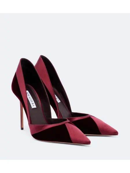 Pantofi cu toc Aquazzura din satin