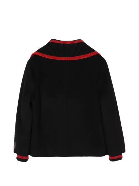 Płaszcz dziecięcy Burberry czarny