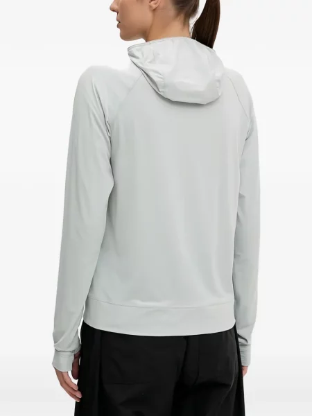 Суичър с качулка Helly Hansen зелено