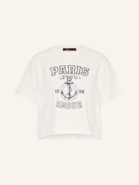 Maje Koszulka weiss biała