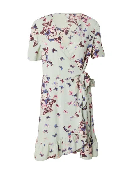 ONLY Rochie de vară ONLELISABETH verde pastel / violet / roz pastel / roz deschis albastru