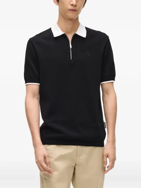 Polo Karl Lagerfeld negru