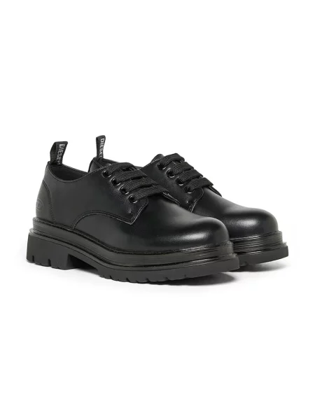 Diesel pantofi pentru copii D-DERBL-PU DRESSY SHOE negru