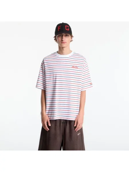 Тениска New Era Stripe OS Tee UNISEX White M бяло