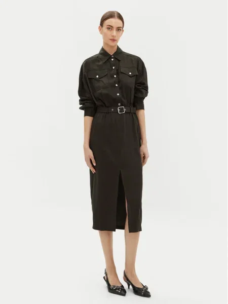 PINKO Rochie de zi Affettatrice verde