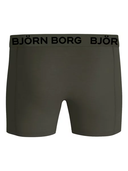 BJÖRN BORG Chiloți sport kaki negru