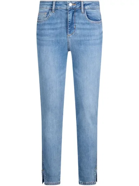 Skinny jeansy skinny Liu Jo niebieskie