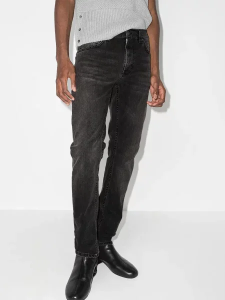Džinsai Nudie Jeans juoda