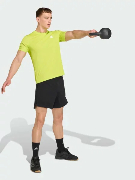 Спортивная футболка Adidas желтая