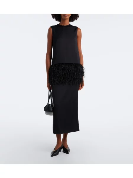 Rochie midi Loulou De Saison negru