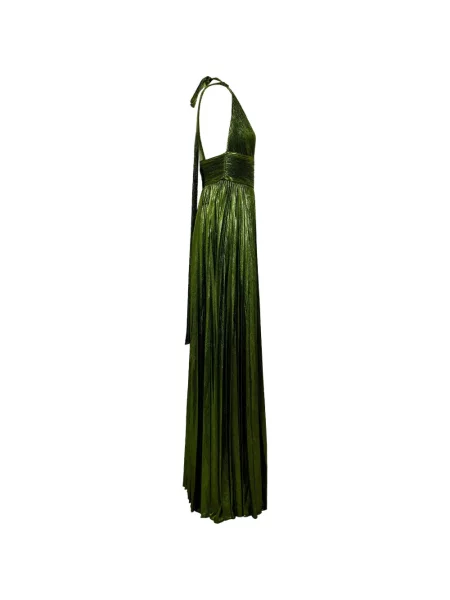 Rochie maxi Retrofete verde