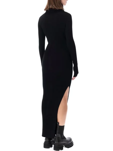 Rochie Rick Owens tricotate negru