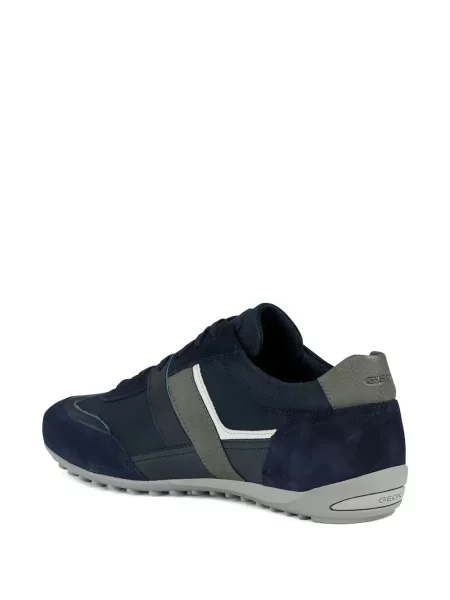 Fűzős csipkés sneaker Geox kék