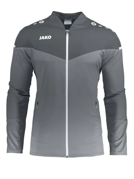 JAKO Športna jakna siva / temno siva bela