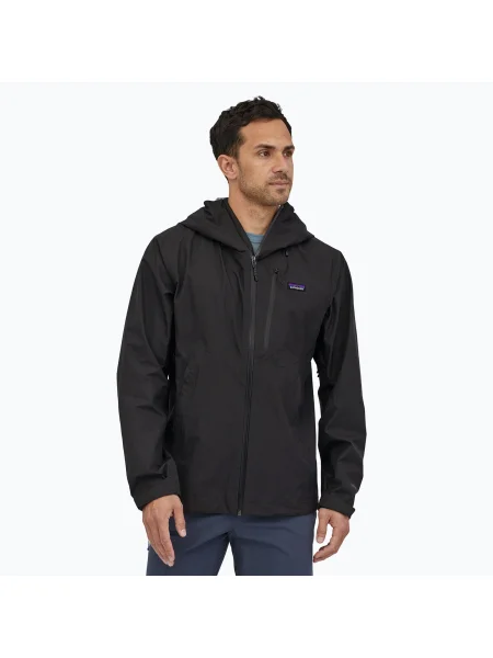 Geacă de ploaie pentru bărbați Patagonia Granite Crest Rain black negru