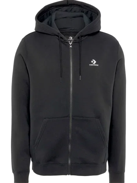 Geacă Converse cu broderie negru