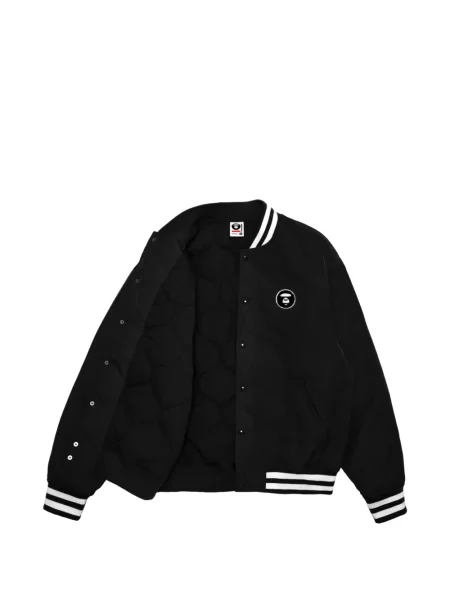 Geacă bomber Aape By A Bathing Ape cu autograf negru