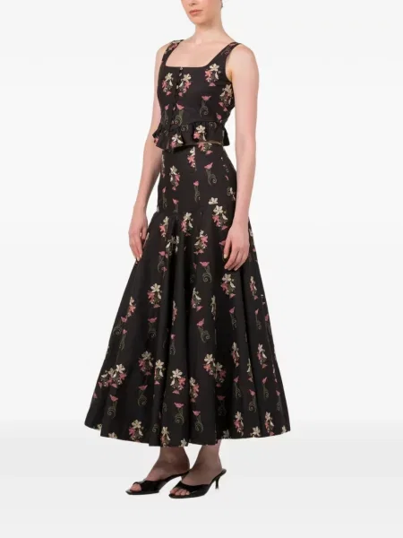 Fusta maxi Agua By Agua Bendita negru