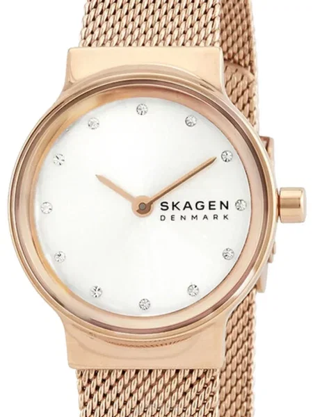 Ceas Skagen plasă alb