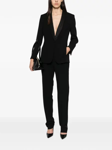 Kelnės Giorgio Armani satino juoda